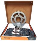Kit relação transmissão cb 300 cb300 com oring retentor novo original hardt - 0225
