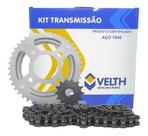 Kit Relação Transmissão Cg 125 Fan 09 A 14 Velth Kit Relação Transmissão Cg 125 Fan 09 A 14 Velth