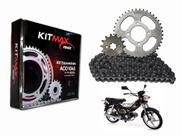 Kit Relação Transmissão Completa Shineray Xy 50cc Marca Max