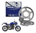 Kit Relação Transmissão Fazer 250 2006 A 2016 Riffel