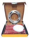 Kit relação transmissão fazer 250 ys250 ys 250 fazer até 2017 aço 1045 novo - 0238