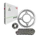 Kit Relação Transmissão Honda Cb 300F Twister 2023 2024 2025 Aço 1045 Sem Retentor