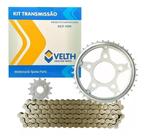 Kit Relação Transmissão Honda Cbx 250 Twister 02 A 08 Velth