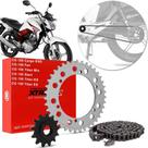 Kit Relação Transmissão Honda CG 150 Fan 09 A 15 Cg 150 Titan 04 A 11 Start 150 15 A 16 Vaz Xtreme