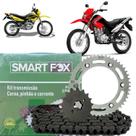 Kit Relação Transmissão Honda Nxr Bros 150 ES KS ESD Aço 1045 2003 A 2015 Kit Relação Transmissão Honda Nxr Bros 150 ES KS ESD Aço 1045 2003 A 2015