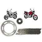 Kit Relação Transmissão Nakata Honda 250 CBX Twister 2001 A 2008