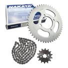 Kit Relação Transmissão Nakata Yamaha Xtz 125 2002-2012