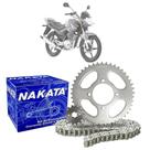 Kit Relação Transmissão Nakata Yamaha YBR 125 Factor 2003-16