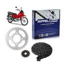 Kit Relação Transmissão Riffel Honda Pop 110i 2016-2018