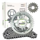 Kit Relação Transmissão Titan 150 Fan 150 Start 150 Aço 1045 Kit Relação Transmissão Titan 150 Fan 150 Start 150 Aço 1045