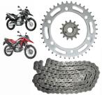 Kit Relação Transmissão Tração Honda Xre 300 Todos Anos e Modelos