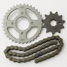 Kit Relação Transmissão Tração Suzuki Gsr 150 Todos Anos e modelos