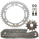 Kit relação transmissão tração XRE300 2010 em diante com retentor Kit relação transmissão tração XRE300 2010 em diante com retentor