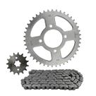 Kit Relação Ybr Factor 125 2000 A 2016 Com Retentor Aço 1045 Kit Relação Ybr Factor 125 2000 A 2016 Com Retentor Aço 1045