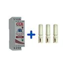 Kit Relé Controle de Nível RSNI Esvaziamento Inferior 220Vca + 3 Eletrodos