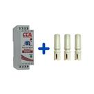 Kit Relé para Controle de Nível RSNS 220Vca - Superior(Enchimento) + 3 Eletrodos