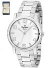 Kit Relógio Champion Elegance Feminino CN25181I - Colar e Brincos