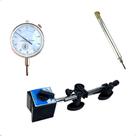 Kit Relógio Comparador C/ Suporte Base Magnetica Articulada