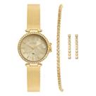 Kit Relógio Condor Feminino Elegante Dourado - CO2035OAD/K4X Kit Relógio Condor Feminino Elegante Dourado - CO2035OAD/K4X