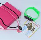 Kit Relógio de Pulso Infantil Digital Led Meninas Silicone + Conjunto 2 Colares Best friends Colar da Amizade Crianças