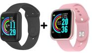 Kit Relógio Digital Smartwatch D20 Compatível Android IOS Kit Relógio Digital Smartwatch D20 Compatível Android IOS