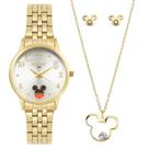 Kit Relógio Disney CONDOR Feminino Dourado CO2035NHE/K4K
