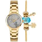 Kit Relógio Disney CONDOR Feminino Dourado CO2035NOI/K4K Kit Relógio Disney CONDOR Feminino Dourado CO2035NOI/K4K