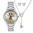Kit Relógio Disney CONDOR Feminino Prata CO2025AB/K4X