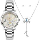 Kit Relógio Disney CONDOR Feminino Prata CO2035NNB/K4K Kit Relógio Disney CONDOR Feminino Prata CO2035NNB/K4K