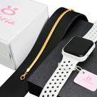Kit Relogio Feminino Digital prova d agua + Pulseira laminada Dourada RLAQ3
