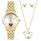 Kit Relógio Feminino Disney Mickey Condor CO2035NHE/K4K Dourado Kit Relógio Feminino Disney Mickey Condor CO2035NHE/K4K Dourado