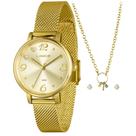 Kit Relógio Feminino Lince Dourado LRGM043L34 K0ERC2KX Kit Relógio Feminino Lince Dourado LRGM043L34 K0ERC2KX