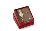 Kit Relógio Feminino Mondaine Analógico 32608lpmkde1k1