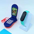 Kit Relógio Infantil Digital Prova água Bracelete Sports Watch + Celular Brinquedo Toca Musica Som Luz para Crianças