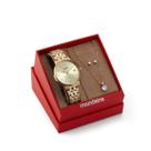 Kit Relógio Mondaine Feminino Analógico 32597LPMKDE1