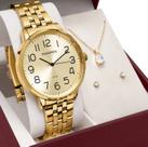 Kit Relógio Mondaine Feminino com Colar e Brincos 32599LPMKDE1K1 Kit Relógio Mondaine Feminino com Colar e Brincos 32599LPMKDE1K1