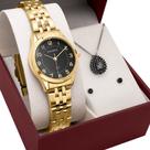 Kit Relógio Mondaine Feminino com Colar e Brincos 32796LPMKDE2K2