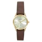 Kit Relógio Mondaine Feminino Couro Marrom Com Semi Joias