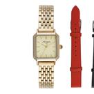 Kit Relógio Mondaine Feminino Dourado 32915LPMVDE1