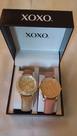 Kit Relógios Xoxo Molduras em Cristal Cintilante Feminino-2Pçs