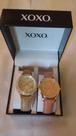 Kit Relógios Xoxo Molduras em Cristal Cintilante Feminino-2Pçs