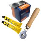 Kit Remendo P/ Câmara Vulcaflex Cx 100 Un+ 2 Colas Frio+ Rodilho
