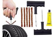 Kit Remendo Reparo De Pneu Carro Bicicleta Com 5 Macarrões - Idea
