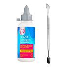 Kit Removedor De Cutícula Expresso Em Gel Com Espátula Dupla Inox