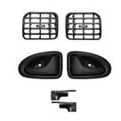 Kit Renault Clio Cantoneira E Maçaneta E Difusor Central