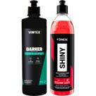 Kit Renovador De Pneu Shiny E Darker 500ml Brilho Vonixx
