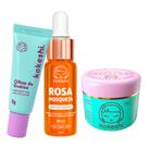 Kit Renovadores Pele Porcelana Óleo de Rosa Mosqueta Kokeshi