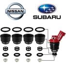 Kit Reparo Bico Injetor Subaru Impreza A4600 Conector Longo