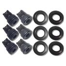 Kit Reparo Cabeçote Completo Gaxeta Retentor e Válvulas 12un Total