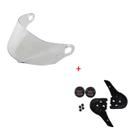 Kit Reparo Capacete Ls2 Ff358 Ff396 + Viseira Cristal